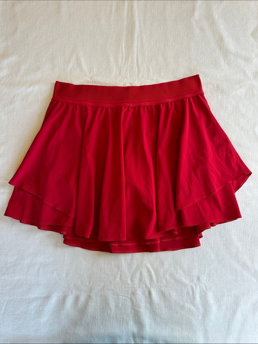 Lululemon Court Rival Skirt Tall Dark Red 10